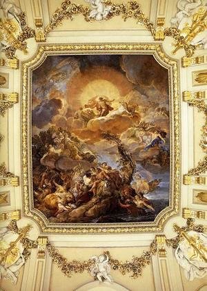 Corrado Giaquinto - The Birth of the Sun and the Triumph of Bacchus