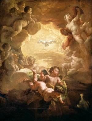 Corrado Giaquinto - The Holy Spirit 1750s