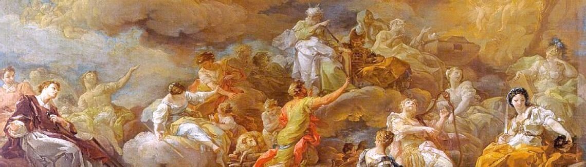 Corrado Giaquinto - Saints in Glory 1755